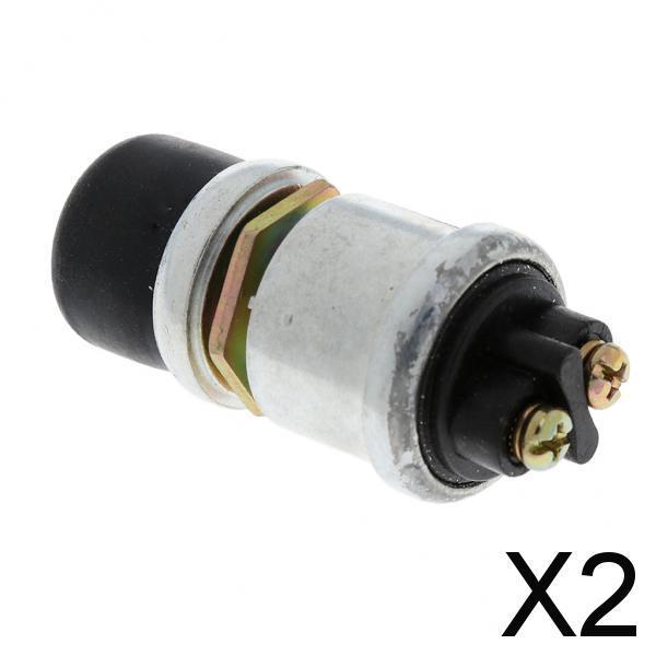 2xCar Boat Truck Switch Push Button Horn Engine Starter 12V 20A Waterproof