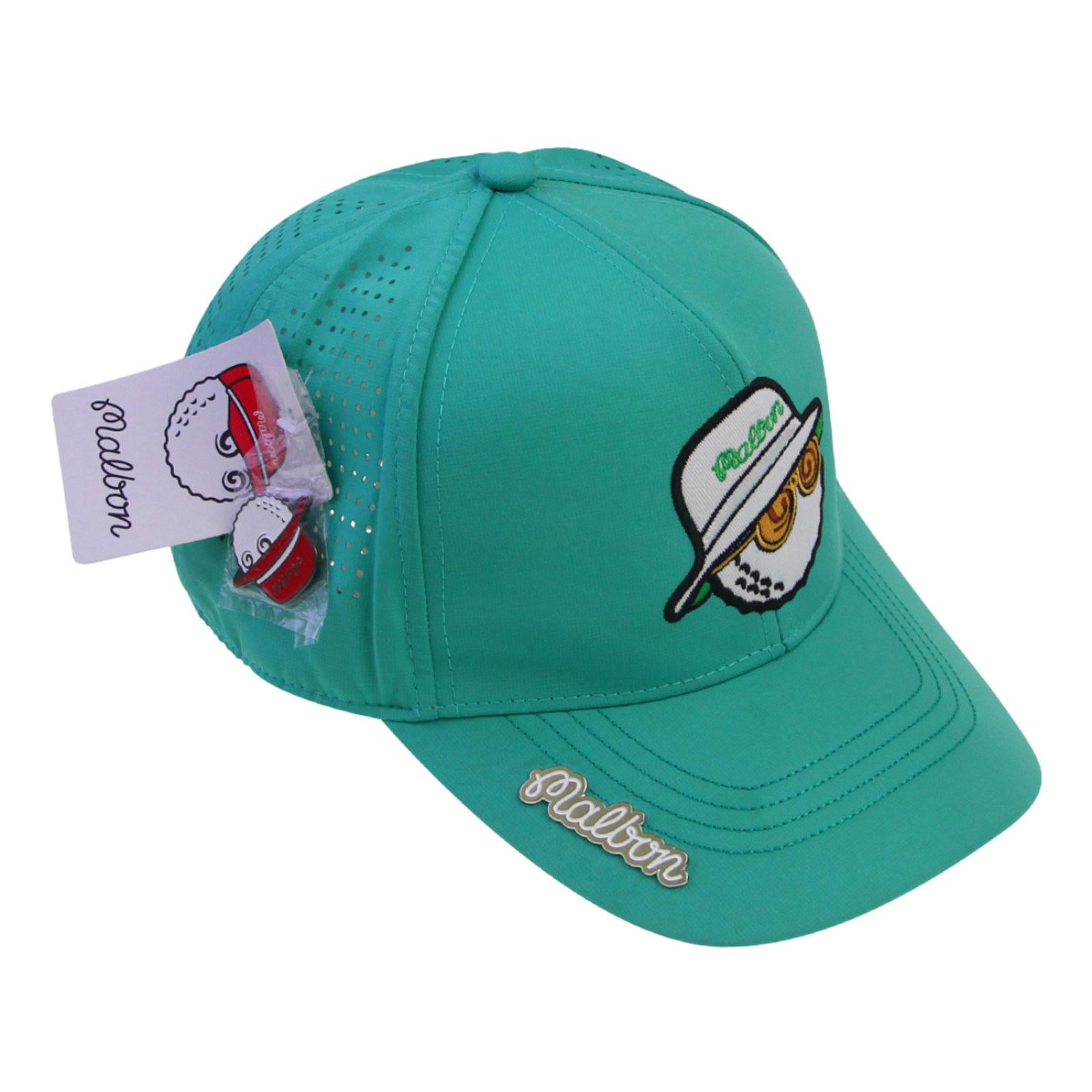 Golf Hat Breathable Adjustable Men Women Golf Cap for Fishing Camping Casual Green