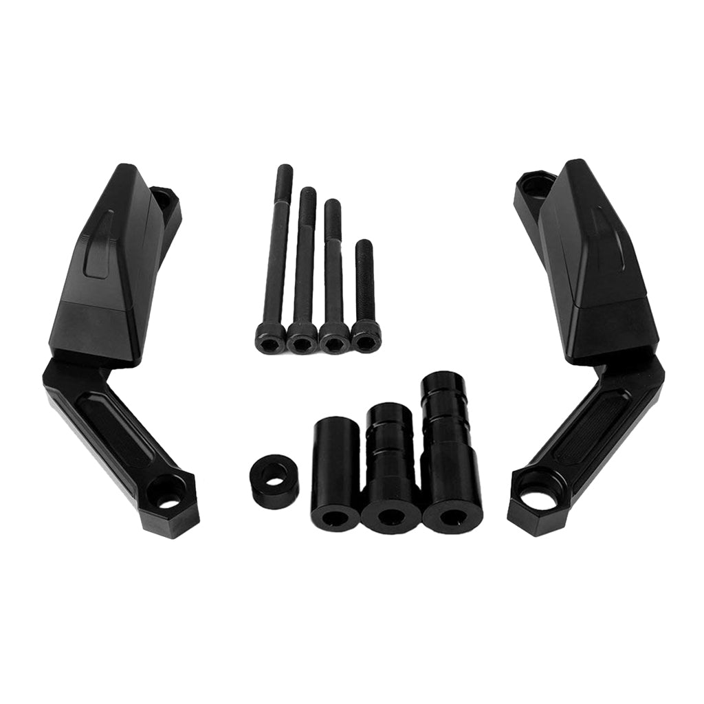 CNC Frame Sliders for Yamaha FZ 09 13-17 XSR900 16-17 FJ 09 15-17 Black