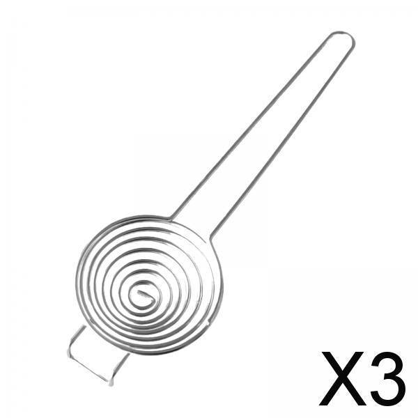 3xStainless Steel Egg Separator Easy to Clean with Extended Handle Egg Divider
