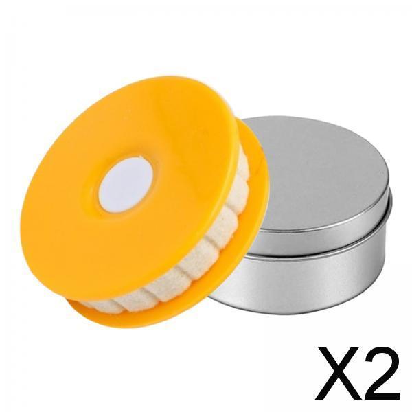 2xBike Chain Lubricant Bicycle Care Tool Cycling Bike Maintenance Tool Yellow