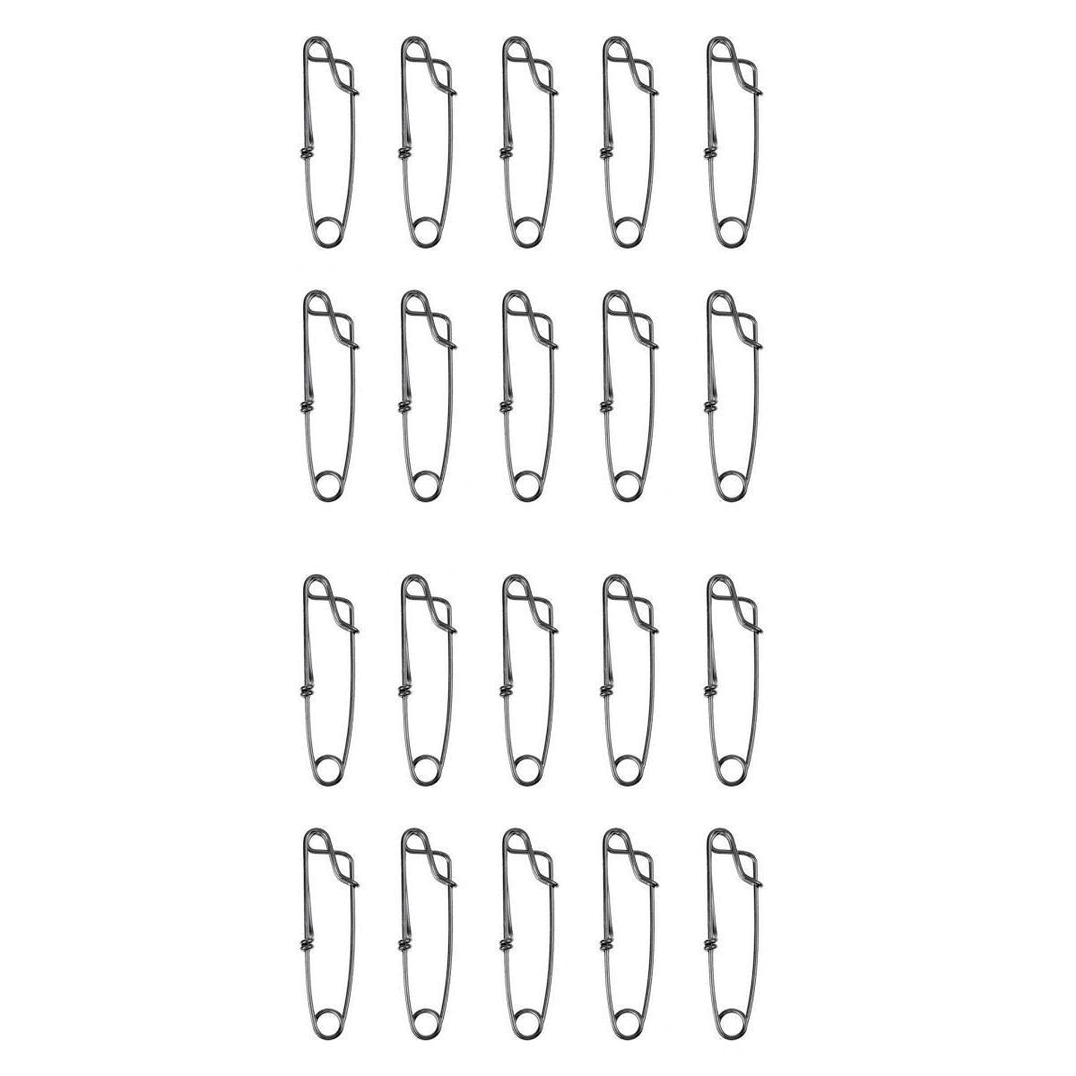 20x Stainless Steel Long Line Longline Clip for Fishing Snapper or Shark S M