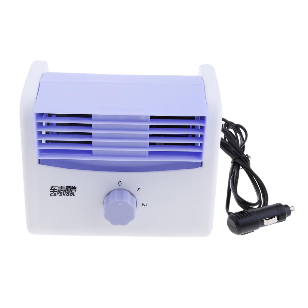 Mini Automobile Mute Vaneless Cooling Fan Speed Turbofan for 12V/24V Car 24V
