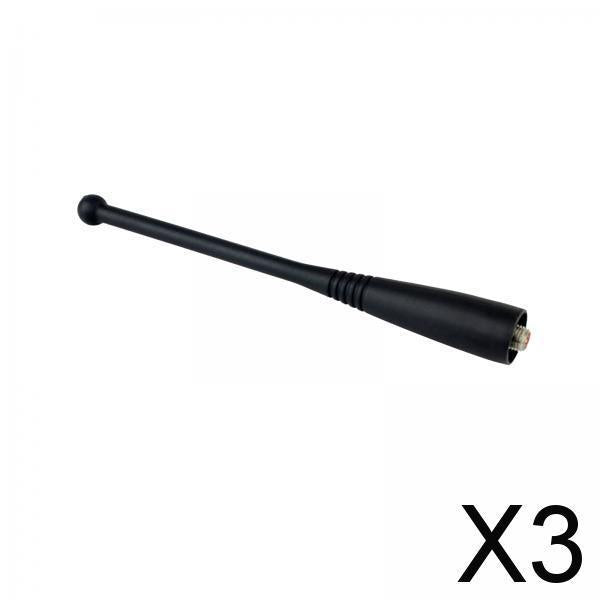 3xUHF 400-470MHz Antenna Spare Parts Accessories for Motorola HT1000 Jt1000