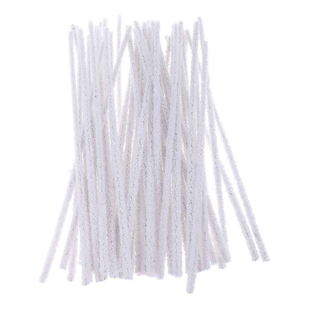 50 Pieces Cotton Smoking Pipe Cleaner Tool Tobacco Pipe Cigarette Cleaning
