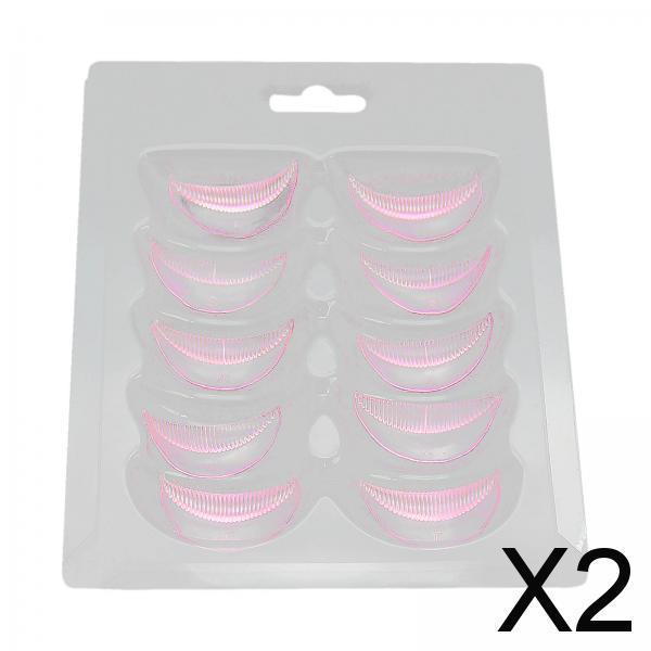 2x10 Piece Lashes Lifting Eyelash Perm Soft Silicone Pad for Eyelash Extension
