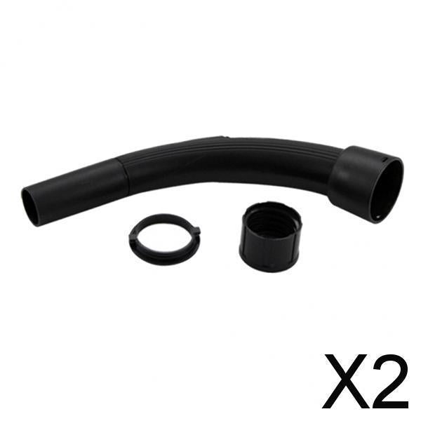 2x Vacuum Cleaner Wand handle Bent Bend Hose End for 32mm Vacuum Cleaner