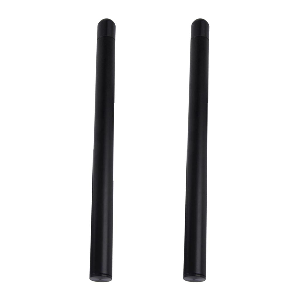 2 Pieces 22mm 7/8 Handle Bar Handlebars Grips Tubes for Motorcycle Black"