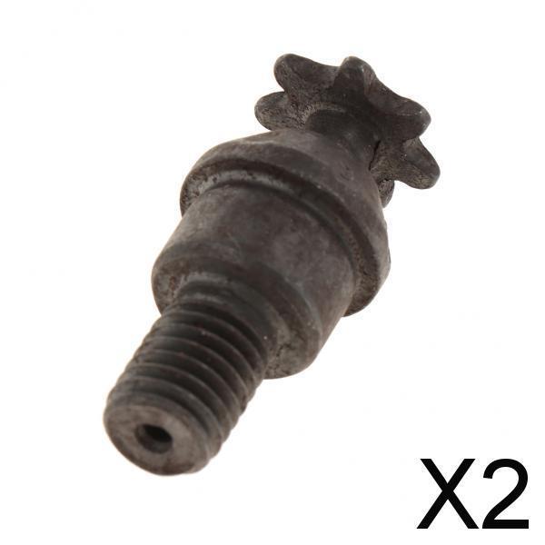 2x7 Tooth Pinion Gear Box Gear Front Sprocket for 25H Chain 47/49cc Pocket ATV