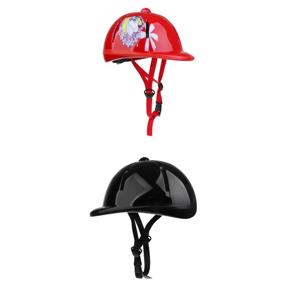2x Kids Adjustable Horse Riding Hat/Helmet Head Protective Gear