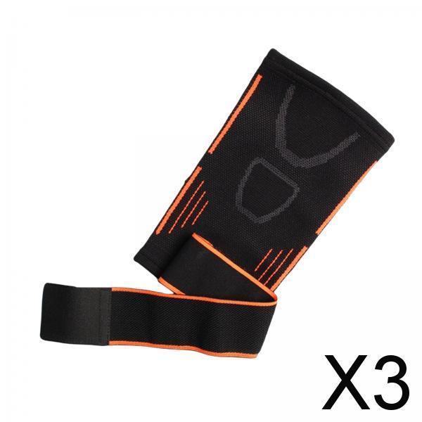 3xElbow Brace Arms Support Wrap Compression Sleeve Football Tennis Youth XL
