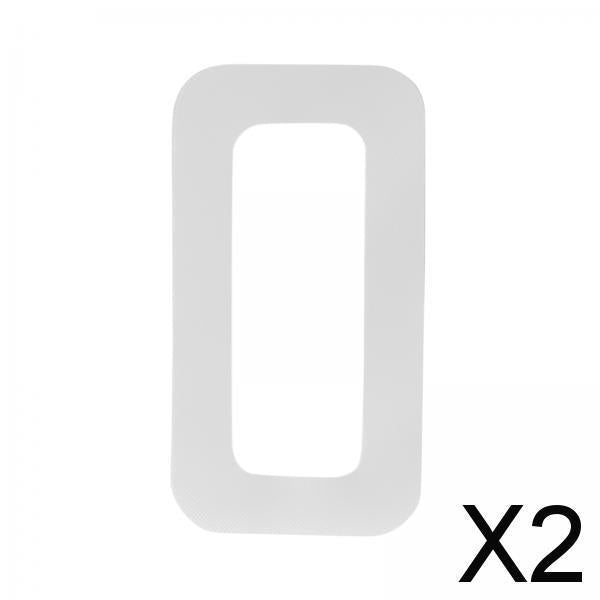 2xSurfboard Fin Base Protection Cover Professional Replacement Parts Protector Gray