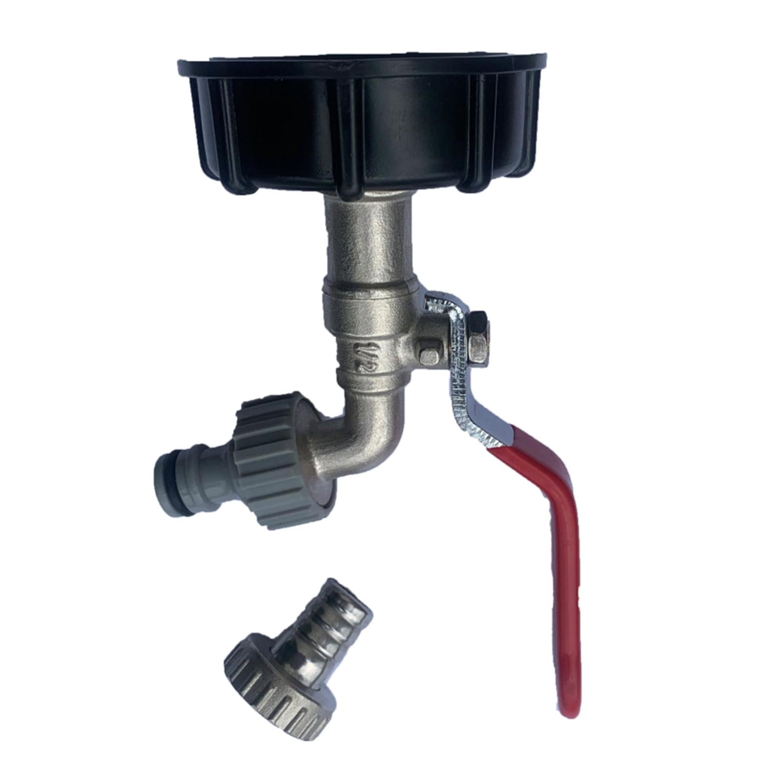 IBC Tank Adapter S60X6 To Brass Tap 1/2" Replacement Valve Fitting Parts