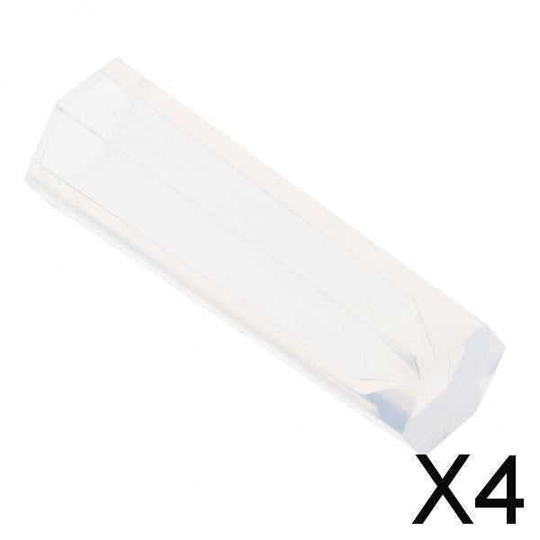 4xDIY Crystal Pendant Charms Silicone Mold for DIY Resin Jewelry Making 45mm