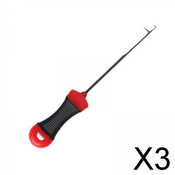 3xFishing Boilie Needle for Making Rigs Stainless Steel Fishing Accessories StyleD