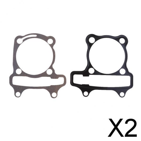 2xBig Bore Cylinder Base & Head Gaskets for GY6 Engine Scooter 180cc(61mm)