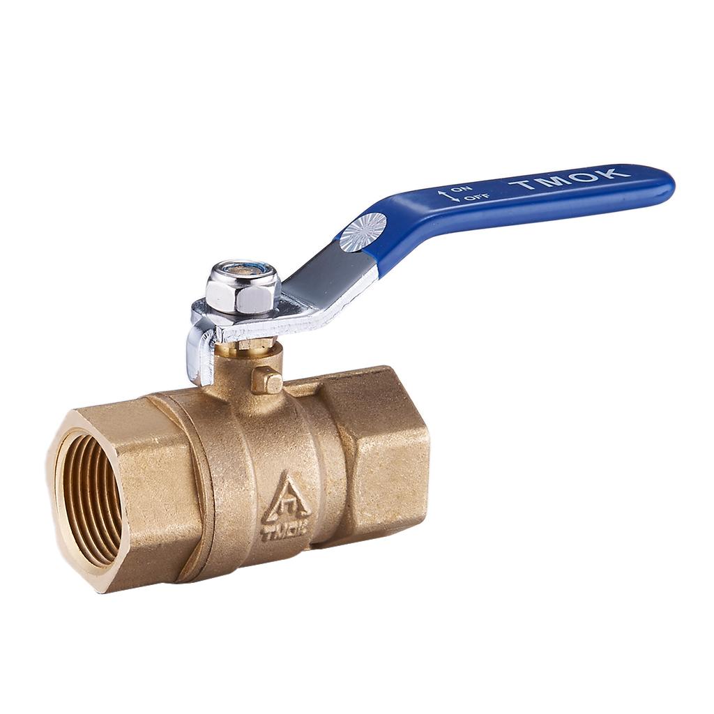3/4'' NPT Thread Valve Female Thread Brass Ball Valve for Water,Oil, and Gas