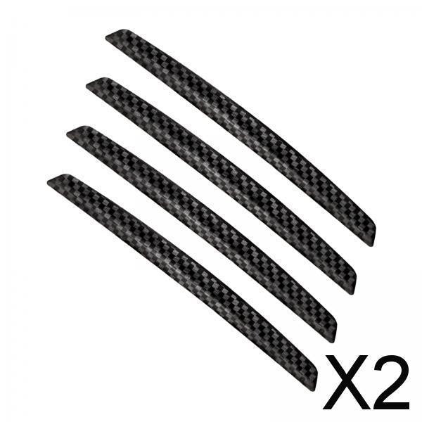 2x4 Pieces Car Door Edge Guards Anti Rub Durable for Vehicle Sedans