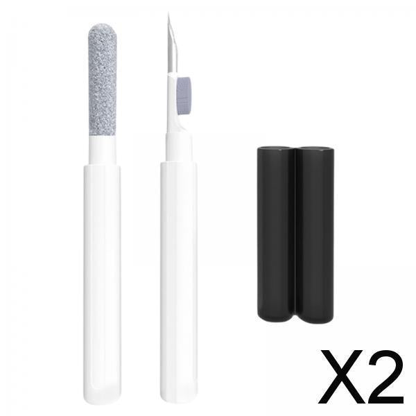 2xPortable Bluetooth Earphones Cleaning Pen for Camera Mobile Phones Computer