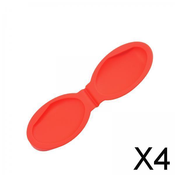 4xSilicone Oyster Shucking Hand Clip Shellfish Opener Tool Hand Protector Red