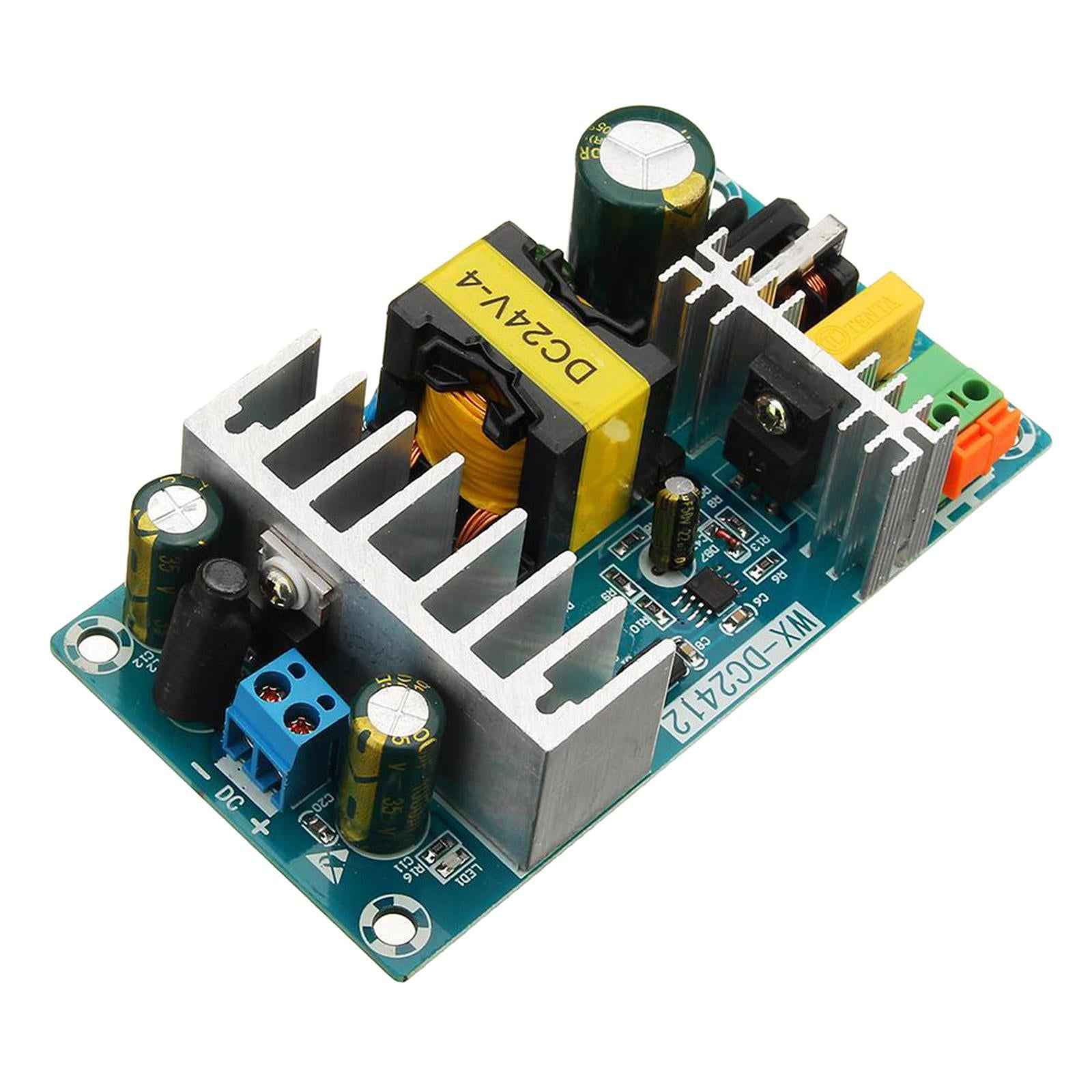 24V 4A 100W Adjustable Regulator Output Power Supply Board Kit New