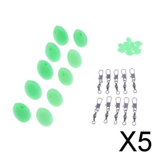 5x10 Pieces Bombarda Sbirolino Floating Trout Pose Fly Fishing Floats Green