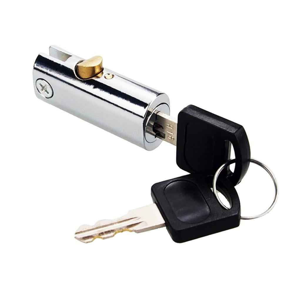 Zinc alloy Lock for Filing Cabinet Mailbox Drawer Cupboard Locker + 2 Keys