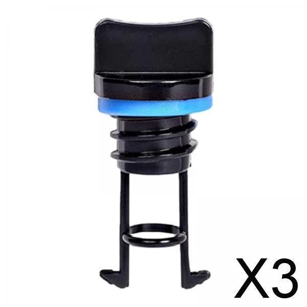 3xUniversal Drain Twist Plug Standard Size for Kayak Boat Hull Yacht