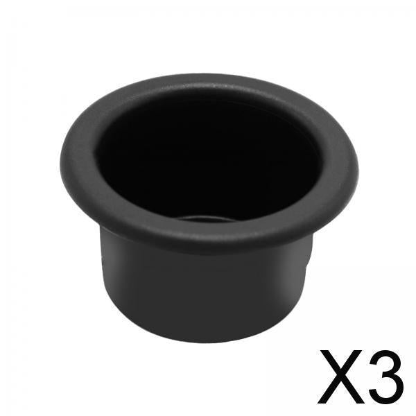3xCup Holder Insert Washable Stable Recessed Drop in Cup for Car RV Couch Style B
