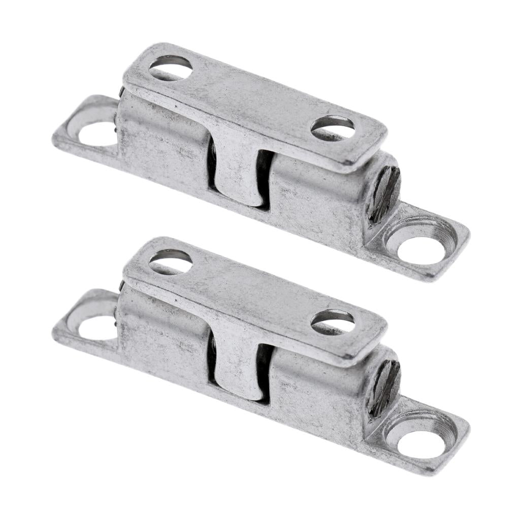 2 Pieces Boat Marine Cabinet Stainless Steel Ball Catch Door Stopper Holder
