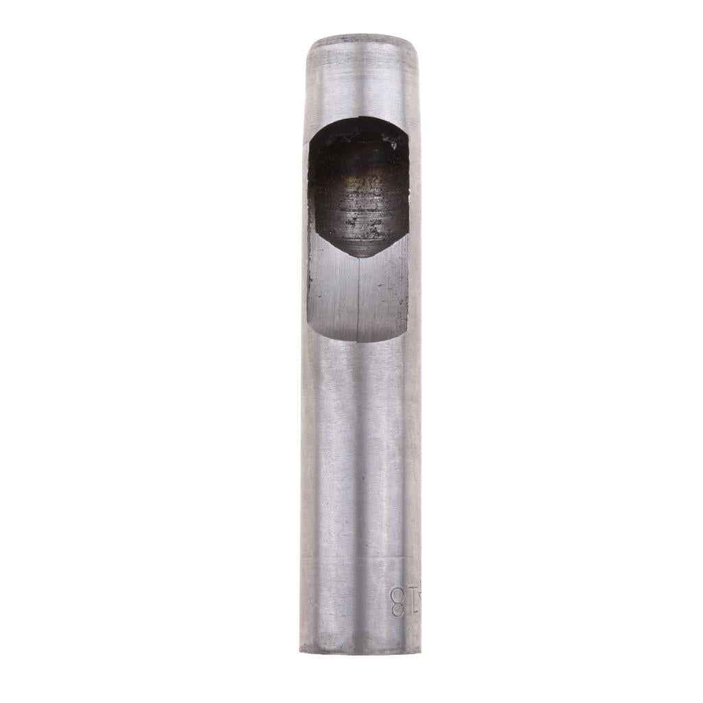 Steel Round Hollow Punch Hand Tools Hole Punching Leather Gasket 18mm