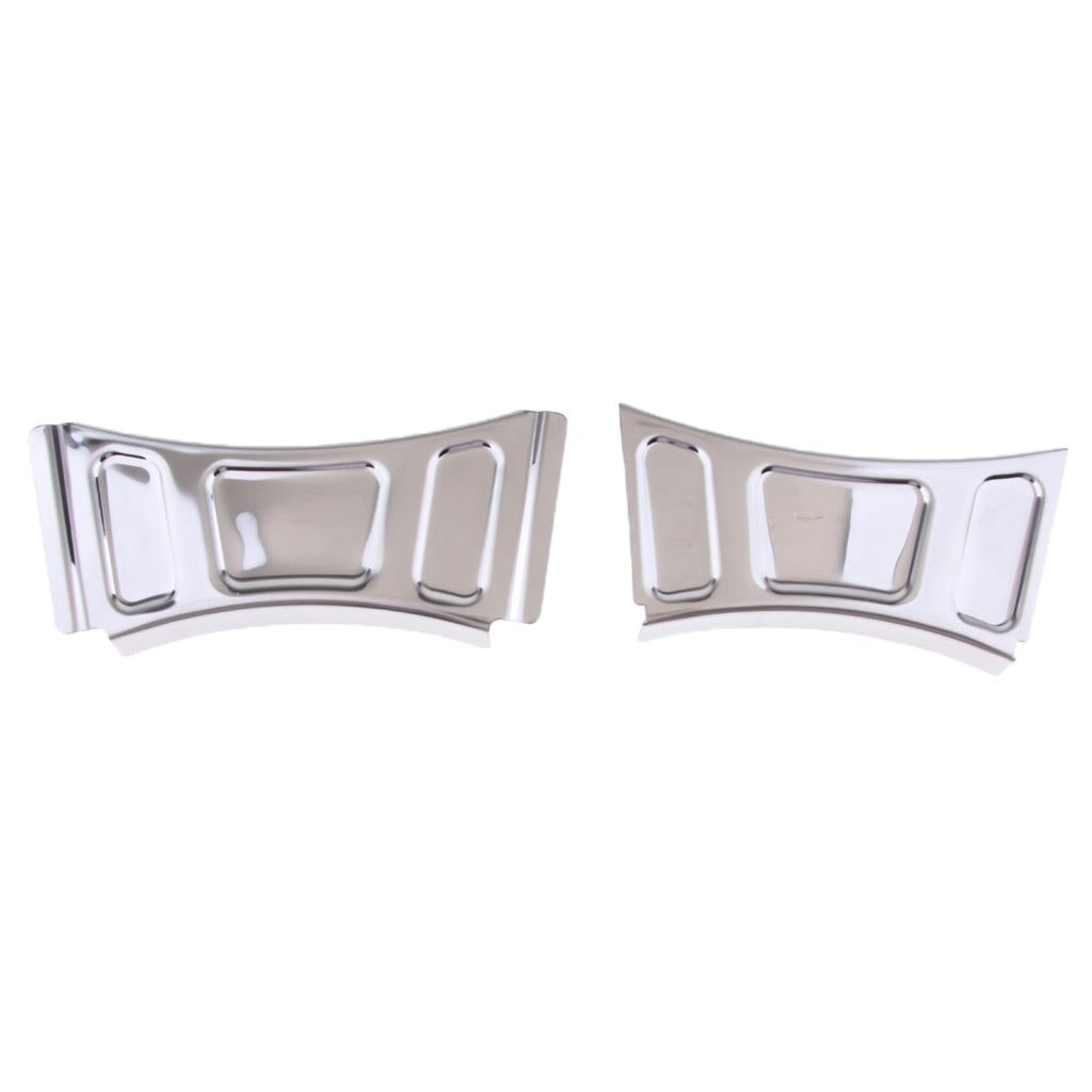 Chrome Frame Downtube Crossbrace Cover for Harley Touring Street Glide 99-13