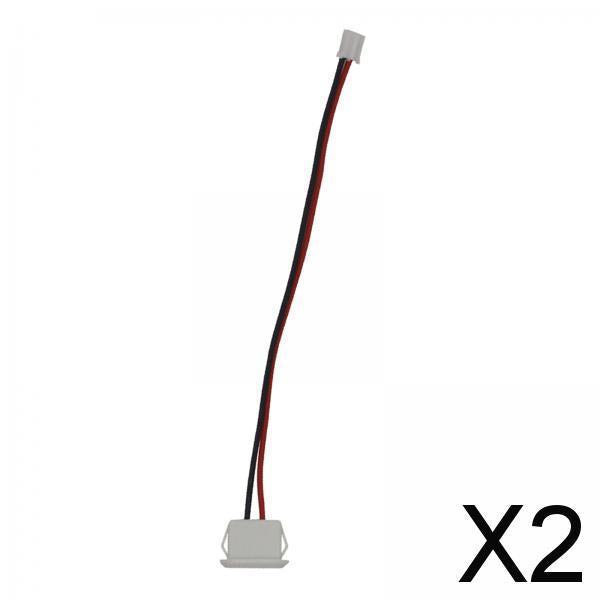 2xUSB C Connector Female Socket Power Cable to 2 Pin Wire Accessory 3A Current White