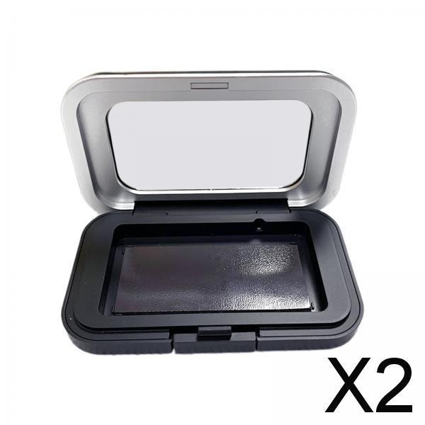2xMagnetic Needle Keeper Storing Sewing Pin Storage Box for Eyeshadow Cosmetic