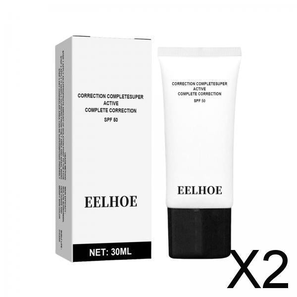 2xcc Cream Waterproof Light Weight Base Primer Long Lasting Moisturizing White
