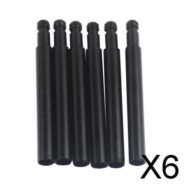 6x6 Pack Bike Presta Valve Extender Extension 60mm Inner Tube Extension Valve
