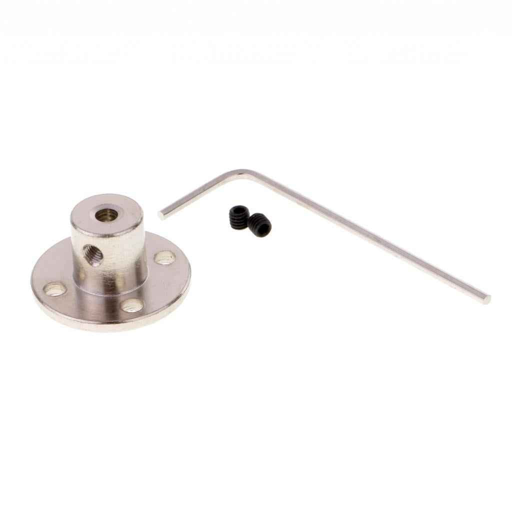 1 Set Rigid Flange Coupling Motor Guide Shaft Coupler Motor Connector 5mm