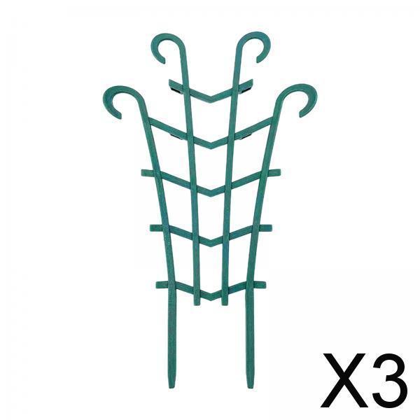 3xDIY Climbing Trellis for Vines Indoor Small Flowerpot Potted Climbing Plants Style B