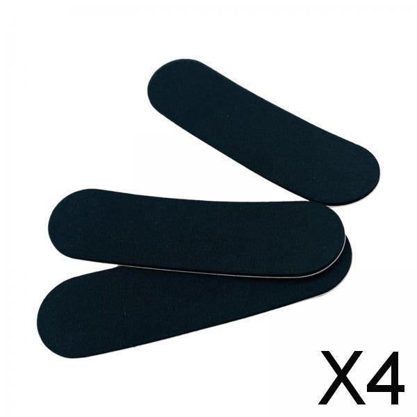 4x3Pcs Professional Fingerboard Deck Tape Non Slip 10x3cm for Fingerboard Toys 34mm
