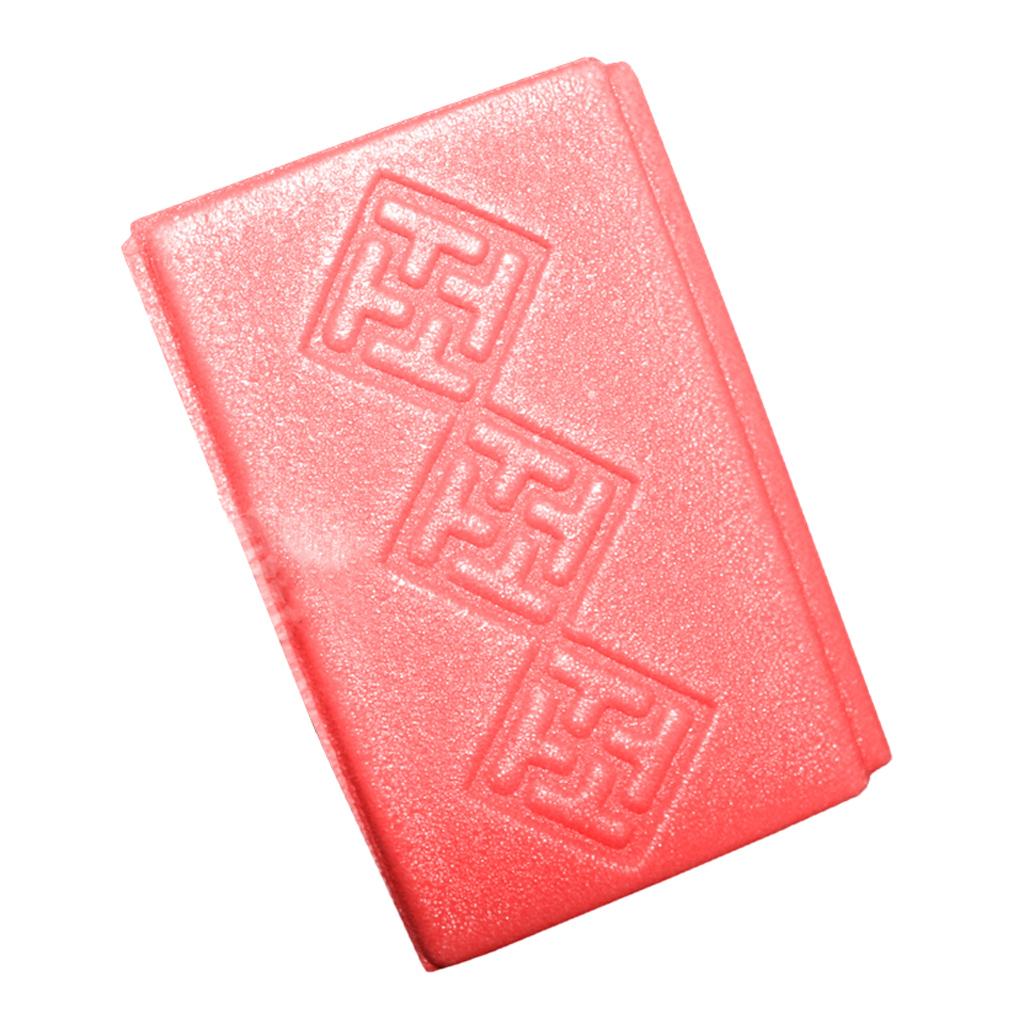 Collapsible Foldable Seat Cushion XPE Foam Mat Camping Waterproof Pad Red