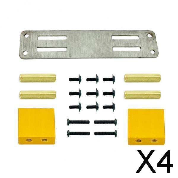 4xUpgrade Servo Fixed Mount MN D90 D91 D99S 1/12 Scale Truck DIY Accessories Yellow