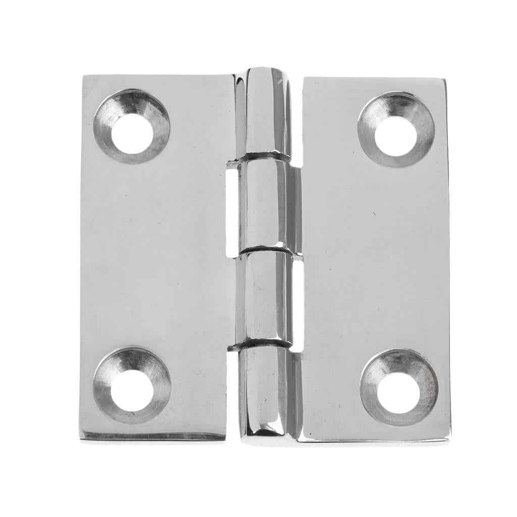 2" x 2" 4-holes Marine 316 Stainless Steel Boat Butt Hinge for Cabinet Gate Closet Door