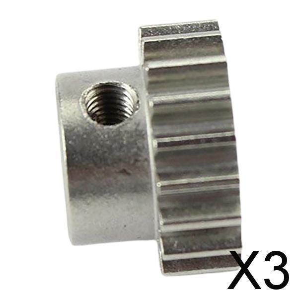 3xRC Motor Pinion Gear 19T for Wltoys 124016 1/12 Hobby Model Car Vehicles
