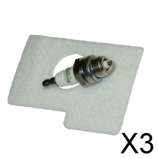 3xSpark Plug Air Fuel Filter Kit for Stihl 017 018 MS170 And MS180