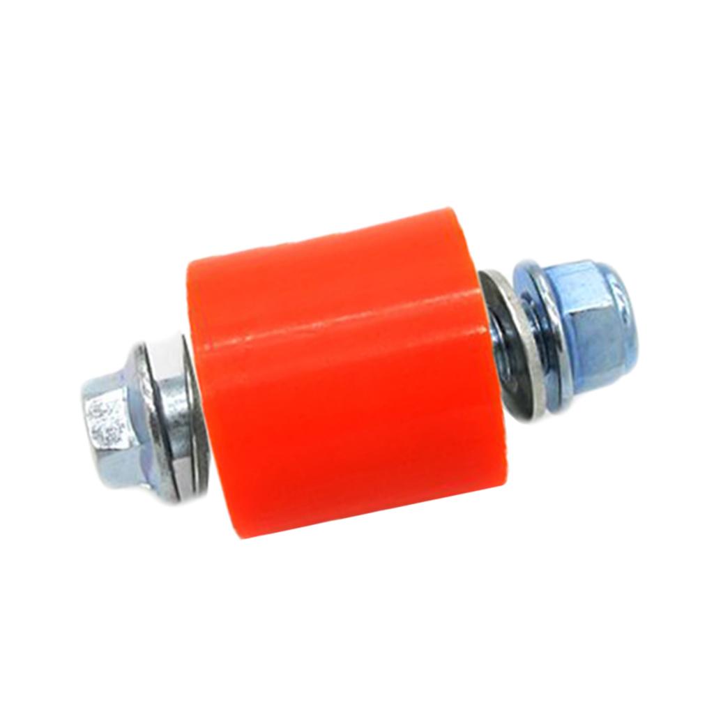 8mm Chain Roller Tensioner Pulley Wheel Guide for Yamaha YFZ 350 Orange
