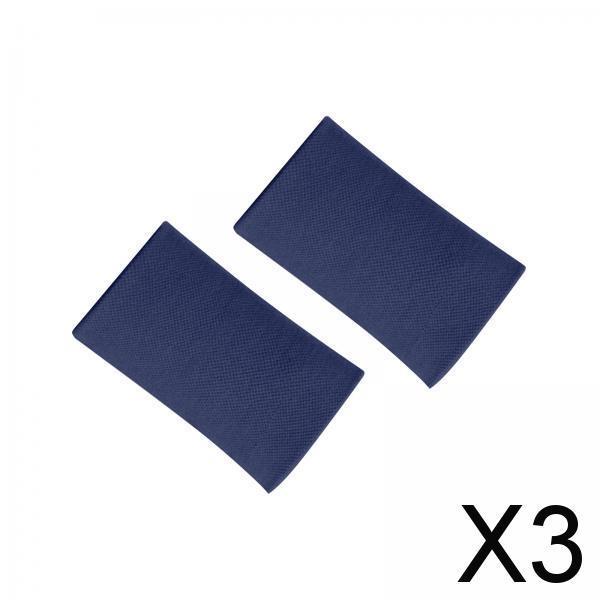 3xCompression Wrist Sleeves Breathable Wrist Bands Sports for Gym Unisex Adult Dark Blue