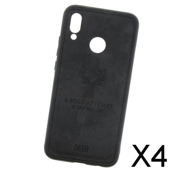 4xMobile Phone Shell Cover Case Fashion Deer Design For Huawei P20lite Nova3E