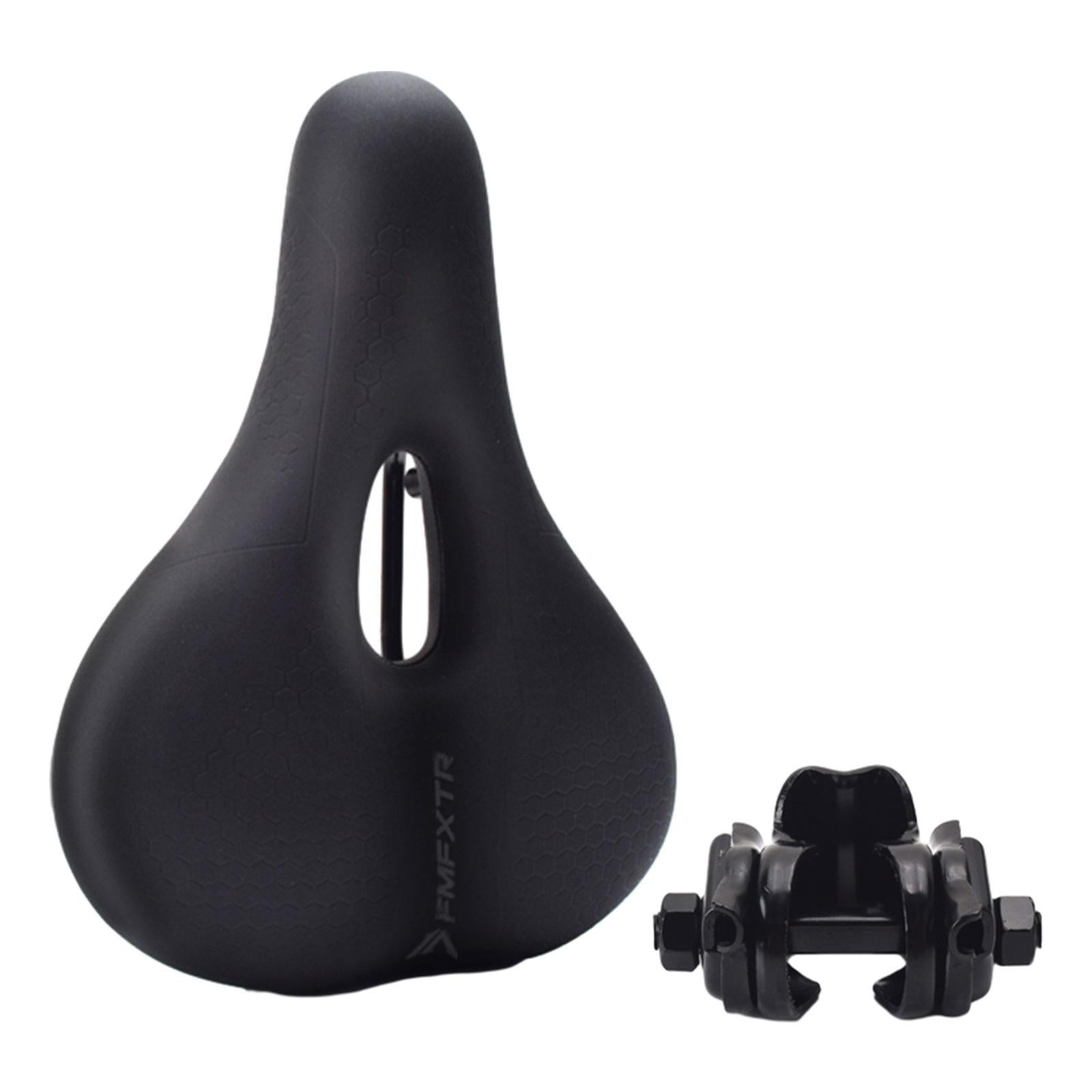 Cycle Cushion Men Women Soft Memory Foam Cushion Bike Saddle Cushion Pad 55mmx190mmx50mm