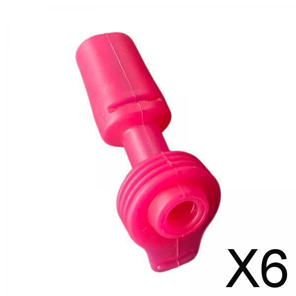 6xSilicone Bite Valve for Kettles for Hiking Biking Cycling Red