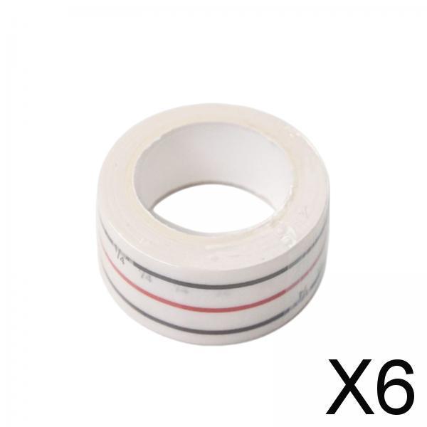 6xDiagonal Seam Tape Fittings Accurate Seam Guide Easy to Use Instruction Tool